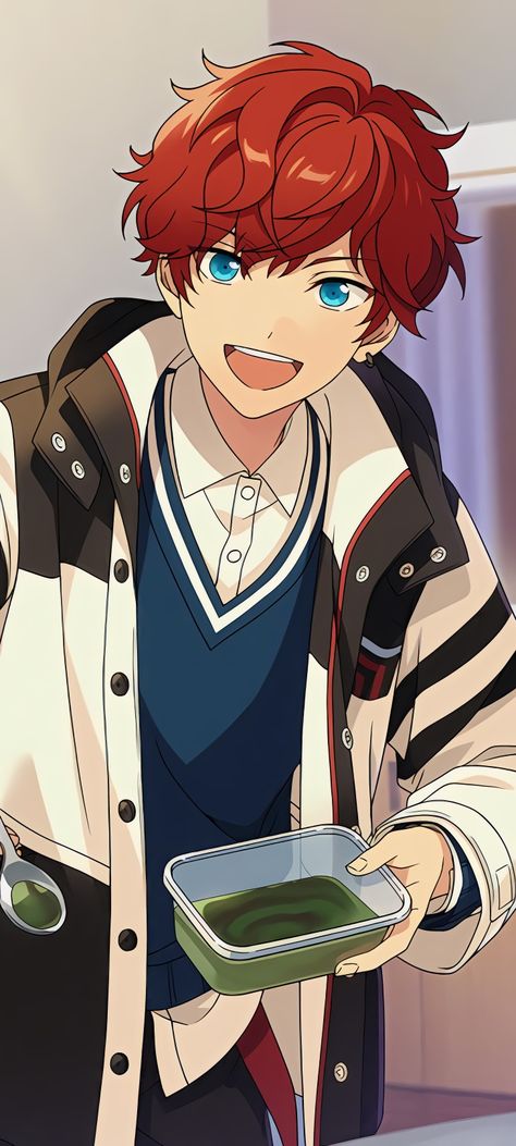 Hiiro Amagi Wallpaper Hiiro Amagi Cards, Amagi Hiro, Hiiro Amagi, College Looks, Star Character, Ensemble Stars, Music Star, Stars, Anime