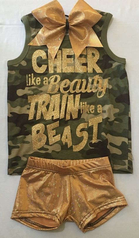 Cheer Camp Outfits, Cheer Practice Wear, Cute Cheer Bows, Cheer Team Gifts, Cheer Tshirts, Cheer Workouts, Cheer Camp, Cheer Practice, Cheer Mom Shirts