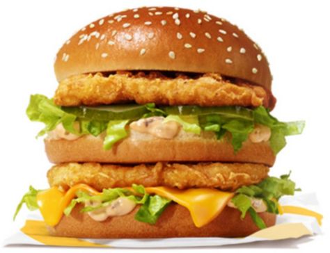 Chicken Big Mac, Mac Chicken, Chicken Big, Mcdonalds Chicken, 1000 Calorie, Mcdonald Menu, Miami Restaurants, Chicken Patties, Food Chain