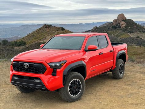 2024 Toyota Tacoma Improves Its On-Road And Off-Road Performance Check more at https://headlinesn.com/2024-toyota-tacoma-improves-its-on-road-and-off-road-performance/ 2024 Toyota Tacoma, Tacoma Toyota, Dream Whip, Toyota Trucks, Pickup Truck, Toyota Tacoma, Whips, Race Car, Off Road