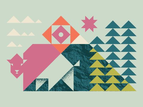 Triangle Illustration, National Monuments, Nature Scenes, Graphic Design Illustration, Global Community, Creative Professional, Fashion Illustration, Illustration Design, Abstract Artwork