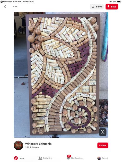 Crafts With Wine Corks, Cork Board Art, Cork Mosaic, Wine Corks Crafts, Corks Crafts, Wine Cork Coasters, Diy Cork, Wine Bottle Cork, Wine Cork Diy Crafts