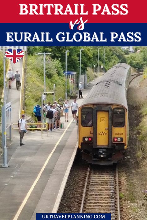 Discover the differences between the BritRail Pass and the Eurail Global Pass with our comprehensive comparison. Learn which pass is best for your travel style and itinerary as you explore the UK and Europe. Ideal for savvy travelers planning extensive rail journeys. Docklands Light Railway, Train Times, Train Service, British Rail, London Underground, Waiting In Line, Hotel Discount, Travel Collection, Coastal Towns