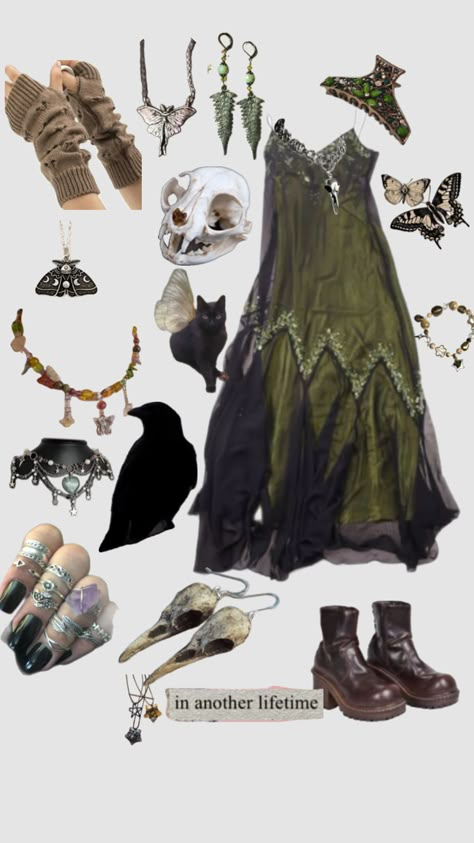 Witch vibes! Hippie Witch Aesthetic, Witch Core Outfits, Witch Aesthetic Outfit, Modern Witch Fashion, Fairy Core Outfits, Boho Witch, Witch Vibes, Slay Outfits, Estilo Hippy