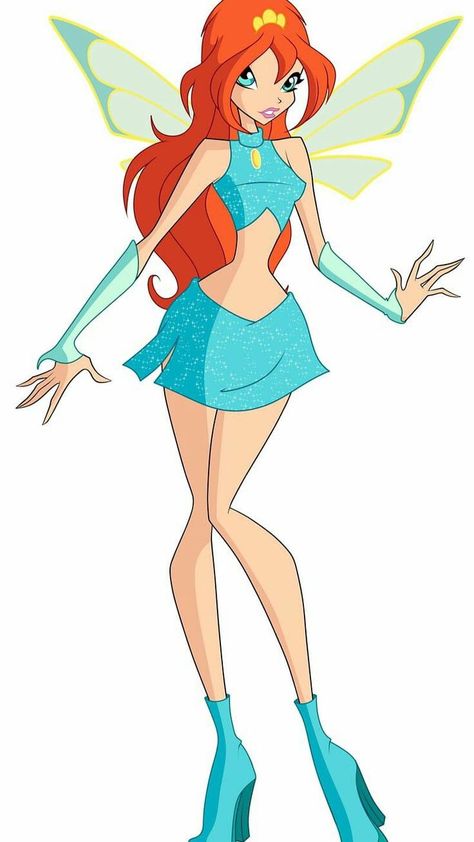 Winx Club Bloom, Cartoon Inspiration, Mekka Islam, Klub Winx, Bloom Winx Club, Fairy Artwork, Cartoon Outfits, Season 8, Club Style