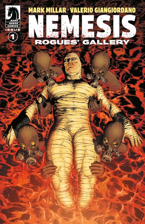 MARK MILLAR’S "MILLARWORLD" MOVES TO DARK HORSE COMICS WITH "NEMESIS: ROGUES’ GALLERY" AND MORE Mark Millar, Rogues Gallery, Dark Comics, Big Battle, Comic Shop, Dark Horse Comics, Comic Page, Fantasy Series, Single Person