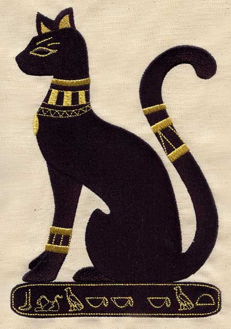 Mau design (UT3188) from UrbanThreads.com Hieroglyphics Tattoo, Egyptian Cat Tattoos, Mau Cat, Egyptian Crafts, Egypt Cat, Egyptian Drawings, Egyptian Cat Goddess, Egyptian Cats, Egyptian Mau