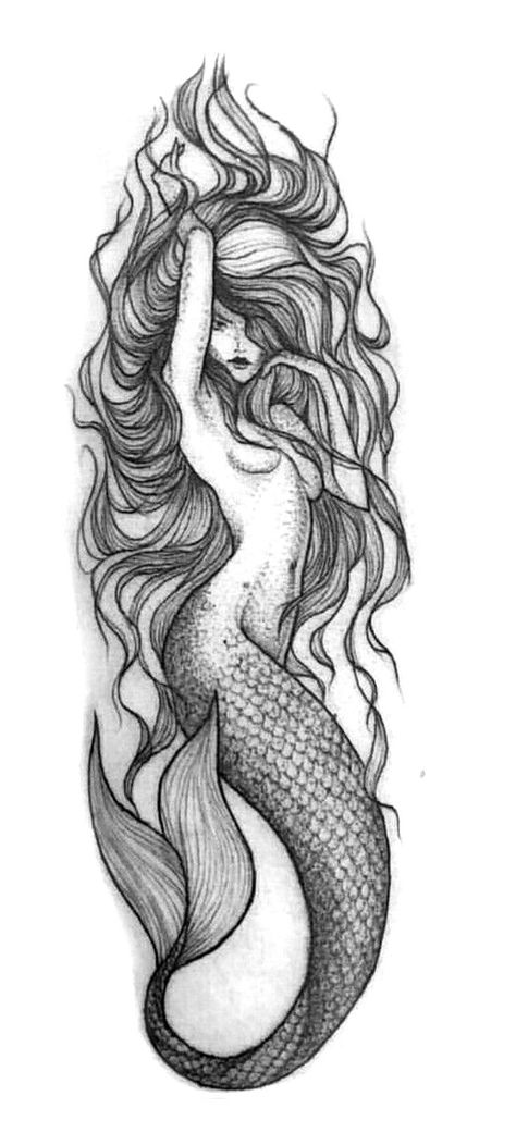 Side Mermaid Tattoo, Medusa Pinup Tattoo, Evil Siren Tattoo, Naked Mermaid Tattoo, Elves Tattoo, Mermaid Skeleton Tattoo, Siren Tattoo Dark Mermaid, Siren Tattoo Goddesses, Siren Mermaid Tattoos