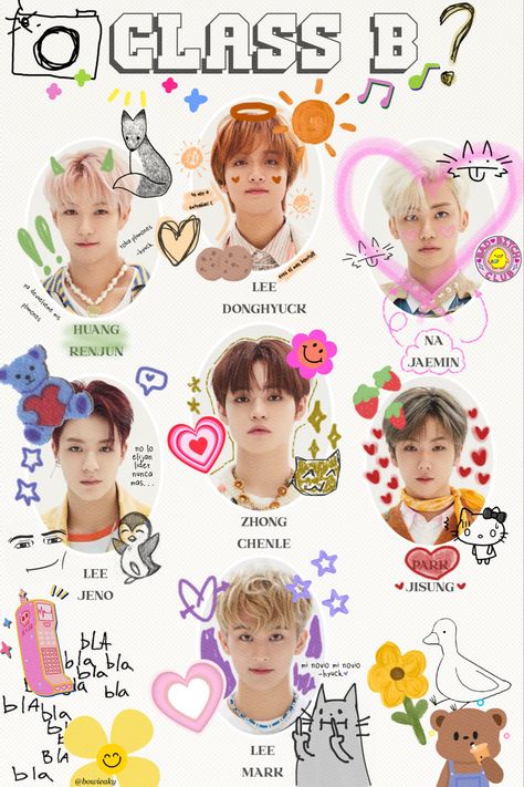 Nct Photocard Back Design, Nct Dream Binder Cover, Nct Dream Color Palette, Nct Dream Prints, Aesthetic Kpop Prints, Kpop Posters Nct, Nct Dream Collage, Nct Dream Id Photo, Nct Id Photo