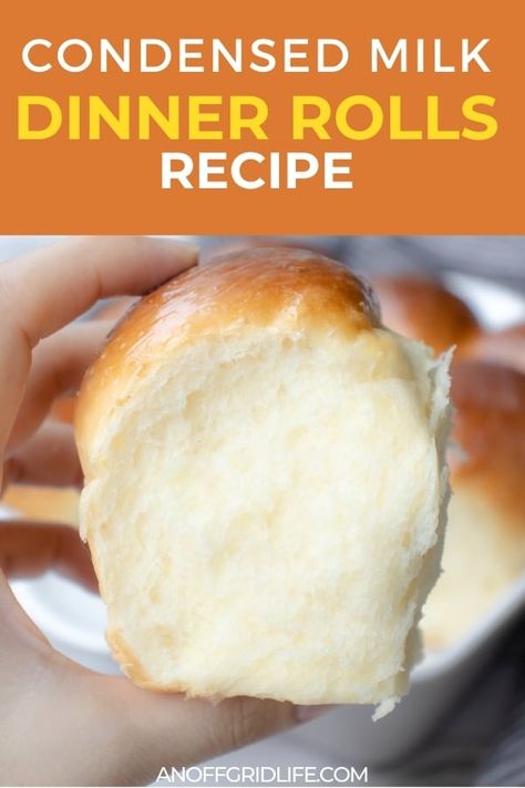 Sweetened Condensed Milk Rolls, Light And Fluffy Dinner Rolls, Recipes Using Sweetened Condensed Milk Desserts, Light Fluffy Rolls, Sweet Condensed Milk Desserts, Sweetened Condensed Milk Bread, Milk Dinner Rolls, Recipes With Condensed Milk, Recipes Using Condensed Milk