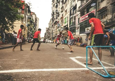 Malta Guinness, Sustainable Communities, Street Football, Street Soccer, Street Background, Yangon Myanmar, Sports Photo, Soccer Inspiration, 90s Fashion Men