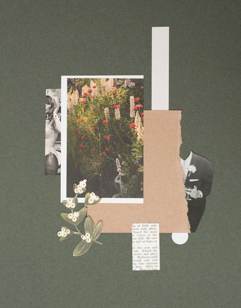 artwork — Emily Hoerdemann Large Collage, Magazine Paper, Magazine Layouts, Poetry Ideas, Collage Book, Vintage Newspaper, Kaleidoscopes, Collage Artwork, Found Objects