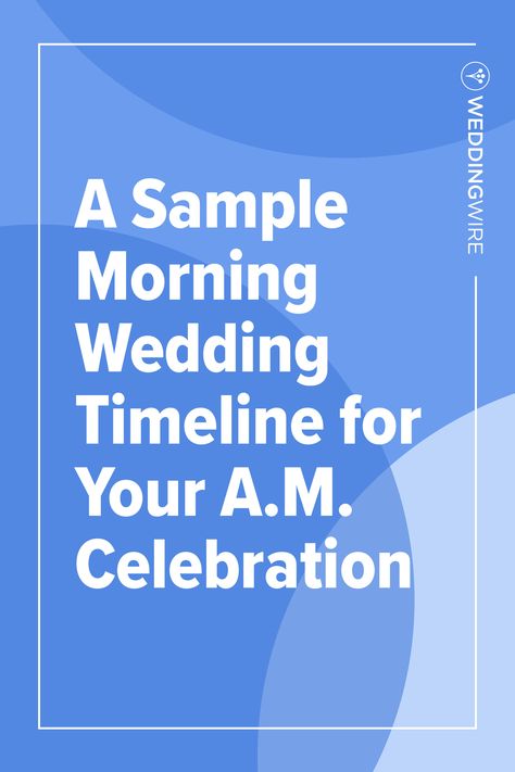 Brunch weddings are on the rise! While planning a brunch wedding is pretty similar to planning a nighttime event, there are some differences—particularly when it comes to the morning wedding timeline. Check out a sample timeline on WeddingWire! Morning Wedding Timeline, Brunch Wedding Timeline, Morning Wedding Ideas, Morning Wedding Reception, Brunch Weddings, Brunch Reception, Wedding Brunch Reception, Reception Timeline, Wedding Reception Timeline