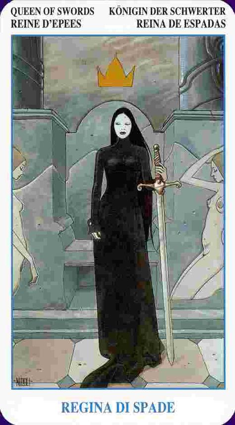 Queen Of Swords, King Of Swords, Swords Tarot, Character Design Sketches, Tarot Cards Art, Tarot Art, Art Appreciation, Tarot Deck, Tarot Decks