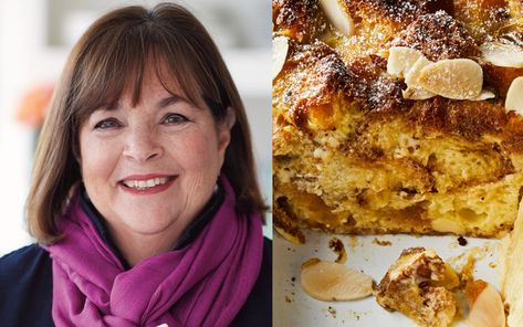 Ina Garten Shares the Recipe for Her Favorite Italian Panettone Bread Pudding Pannetone Bread Pudding Giada, Bread Pudding Panettone Recipe, Ina Garten Bread Pudding, Panettone Bread Pudding Ina Garten, Panetone Bread Pudding, Italian Bread Pudding, Panatone Bread Pudding, Pannetone Bread Pudding, Panatone Bread