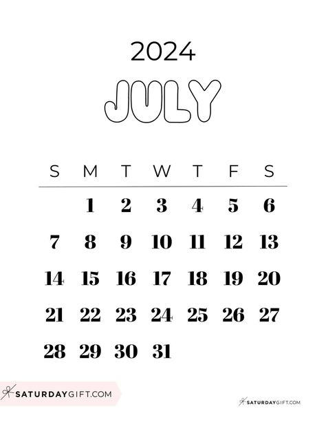 July 2024 calendars featuring adorable illustrations and graphics. Perfect for kids, teens, and adults who love cute#birthdayfont #happybirthday #fontdesign #celebration #birthdaywishes Happy Birthday Font, Pretty Script Fonts, July Images, Vertical Calendar, Summer Calendar, July Calendar, Diy Projects Gifts, Calendar Pictures, Printable Calendars