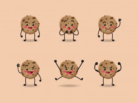 Cookie Character, Chocolate Font, Chocolate Texture, Cookie Vector, Cake Icon, Ice Cream Set, Cartoon Fruit, Cocoa Chocolate, Flavor Ice