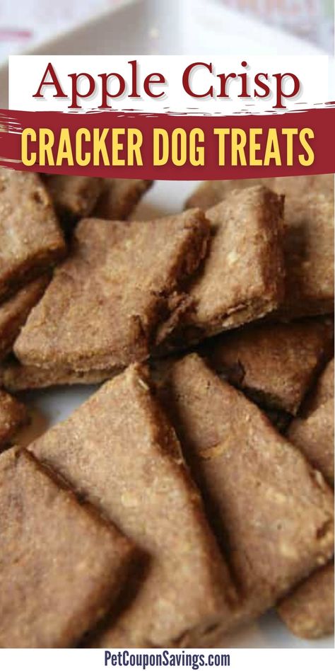 Apple Crisp Cracker Dog Treats