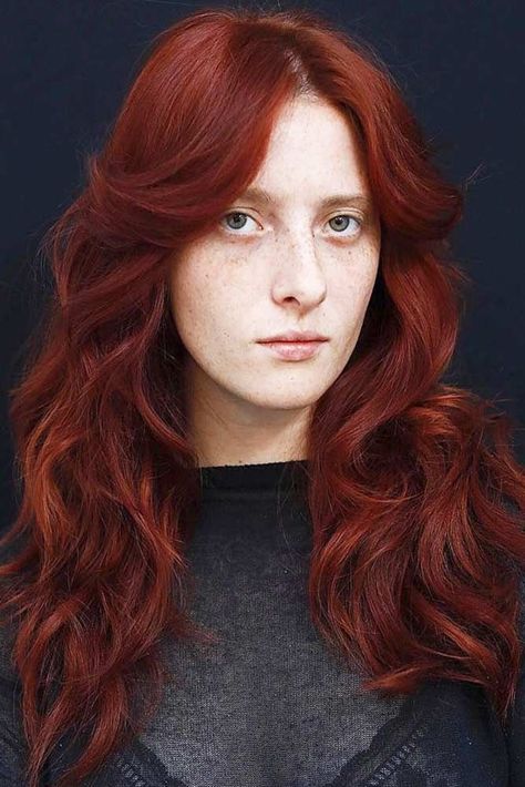 Dark Ginger Hair Color, Ginger Red Hair Color, Ginger Red Hair, Dark Ginger Hair, Ginger Hair Dyed, Dark Ginger, Auburn Balayage, Ginger Red, Shades Of Red Hair