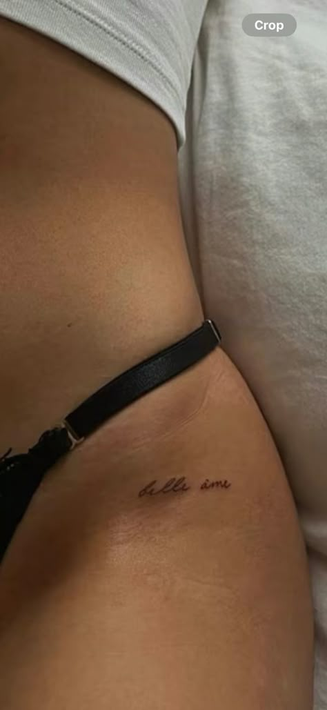 Underboob Name Tattoo, Tattoo Pubic Area, Under Bobs Tattoos, Underbreast Tattoo, Underboob Tattoos Words, Tattoo Under Breast, Tiny Tattoos For Women, Cursive Tattoos, Small Pretty Tattoos