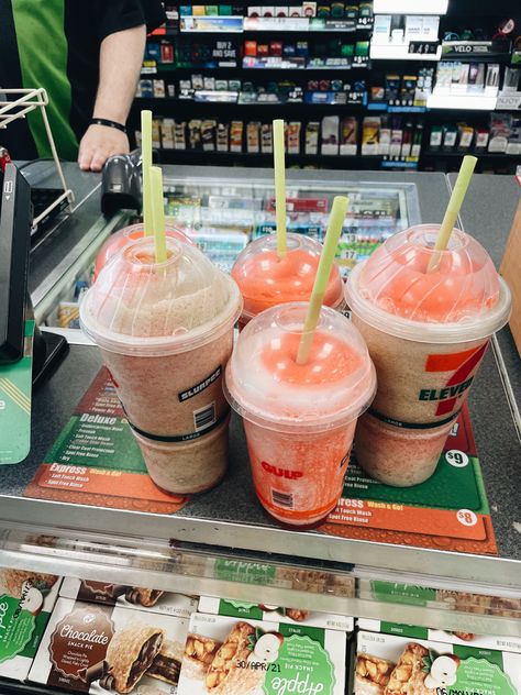 7-11 slurpee‘s Slurpees Aesthetic, 7/11 Slurpee, Slurpee Aesthetic, 711 Slurpee, 7 Eleven Slurpee, Nostalgic Summer, Summer Nostalgia, Summer Vision, 7 Eleven