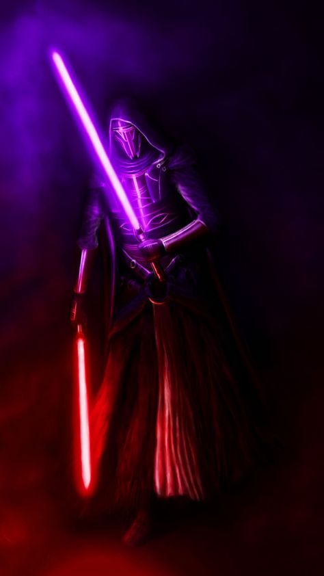 Darth Revan Wallpaper, Revan Wallpaper, Revan Star Wars, Star Wars Darth Revan, Purple Lightsaber, Star Wars Kotor, Darth Revan, Knights Of The Old Republic, Dark Lord Of The Sith