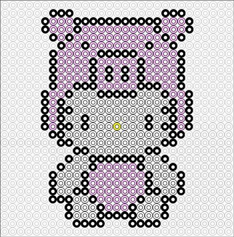 Perler Beads Hello Kitty, Hello Kitty Beads, Hello Kitty Pixel Art, Fuse Beads Ideas, Bead Art Ideas, Hammer Beads, Rave Candy, Crafts To Do When Bored, Melty Bead Designs