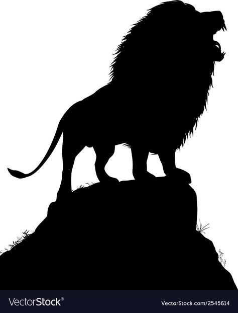 Lion Silhouette Art, Narnia Cake, Silhouette Lion, Lion Standing, Lion Png, Lion Roar, Lion Silhouette, Lion Vector, Lion Family