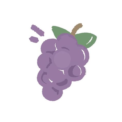 Aesthetic Ios 16, Grape Drawing, Fruit Icons, Realme C11, Icon Stickers, Aesthetic Ios, Minimalist Icons, Cute App, Cute Themes