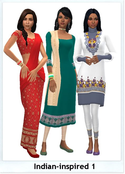 Sims 4 Indian Cc Maxis Match, Sims 4 Indian Cc, Sims 4 Dump, Indian Clothes Women, Desi Dress, The Sims 4 Pc, India Clothes, Sims 4 Mm Cc, Sims 4 Game Mods