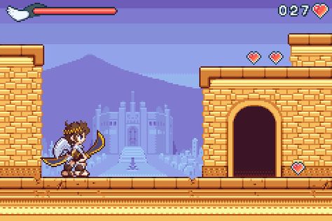 Kid Icarus Advance Mockup by Davitsu on DeviantArt Icarus Game, Kid Icarus Uprising, Kid Icarus, Gaming Stuff, Nintendo Characters, Video Game Memes, Nintendo Art, Smash Brothers, Super Smash Brothers