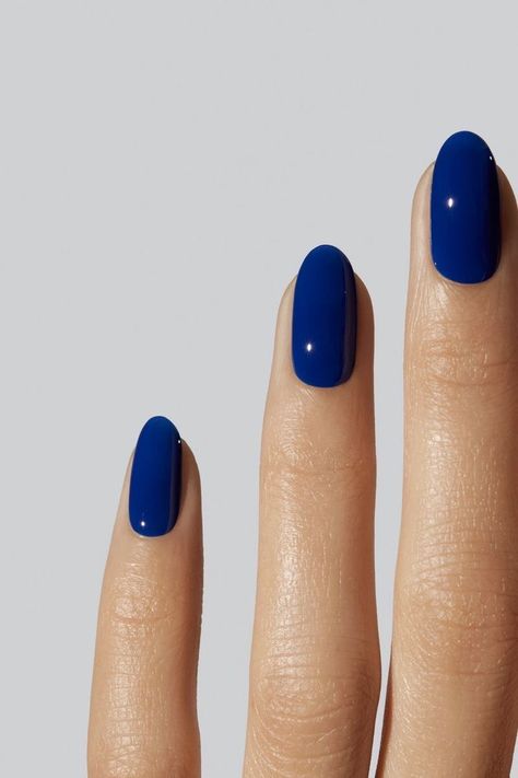 Yves Klein, Blue Nail, Minimalist Nails, Dream Nails, Classy Nails, Klein Blue, Funky Nails, Chic Nails, French Manicure