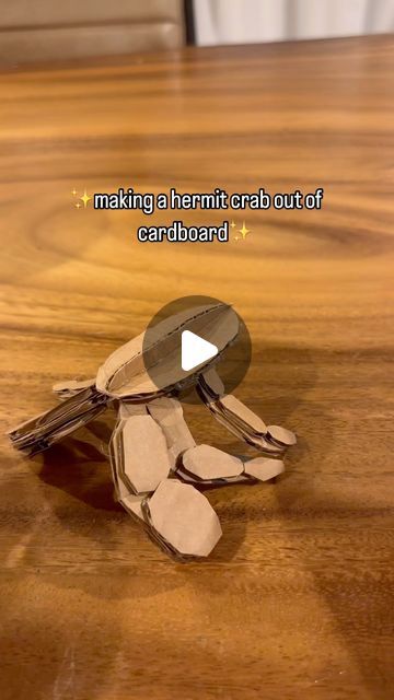 Cardboard Sea Creatures, Moana Crab, Moana Diy, Hermit Crabs, Hermit Crab, Diy Cardboard, Cardboard Crafts, Sea Animals, Bedroom Inspo