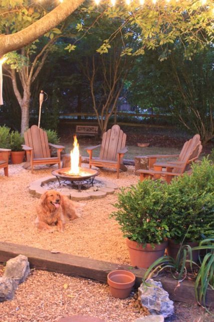 Check out these amazing backyard ideas on a budget Dream Yard, Fire Pit Area, Backyard Fire, Backyard Living, Fire Pit Backyard, Budget Backyard, Dream Backyard, Backyard Projects, Outdoor Fire