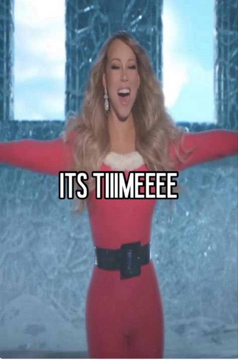 Mariah Carey Its Time, Its Time Mariah Carey, Christmas Mariah Carey, Mariah Carey Christmas, Maria Carey, Christmas Widgets, Christmas Memes, Christmas Board, Christmas Lovers