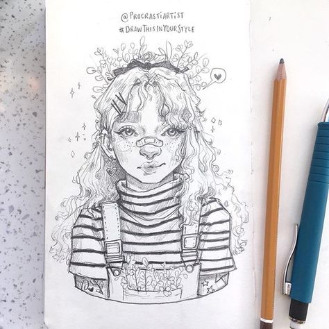 Filipa Santos (@pypahs_art) • Instagram photos and videos 50k Followers, Arte Grunge, Arte Inspo, Arte Sketchbook, Sketchbook Inspiration, Art Instagram, Cool Art Drawings, Art Drawings Sketches, Pencil Drawing