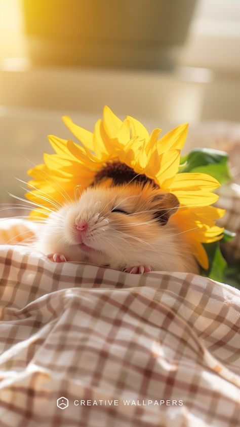 Hamster Wallpaper, Hamster Pics, Creative Wallpapers, Small Creatures, Hamster Eating, Bad Reputation, Soft Wallpaper, Wallpaper Nature Flowers, Cute Hamsters