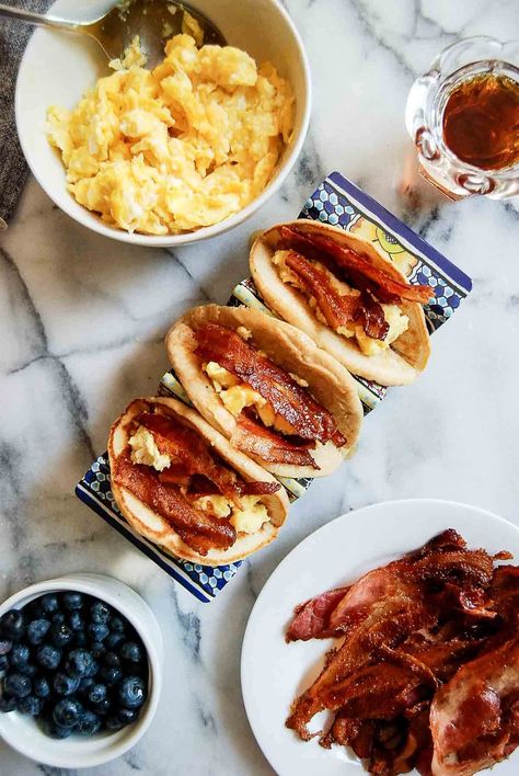 Pancake Tacos With Eggs And Bacon - Fun Breakfast Recipe | Front Range Fed Pancake Tacos Breakfast, Pancake Tacos, Patio Cafe, Breakfast Tacos Recipe, Zucchini Chocolate Chip Muffins, Bacon Pancakes, Eggs And Bacon, Meal Planning Menus, Fun Breakfast