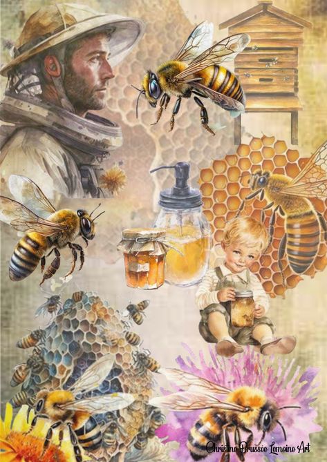 Inspirational Quotes About Strength, Bee Art, Witch Aesthetic, A Level Art, Bees Knees, Bee Happy, Journal Pages, Arm Tattoo, Painting & Drawing