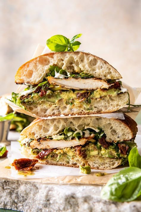 Sandwich Recipes Veggie, Asian Sandwich Ideas, Pennie Sandwiches, Sandwich Turkey Recipes, Sandwich Recipes With Avocado, Best Grilled Sandwich Recipes, The Best Sandwich Recipes, Gourmet Chicken Sandwich Recipes, Spring Sandwiches