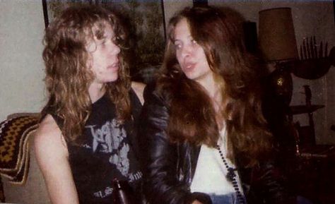 ~HETFIELD WITH EX~ James 3, Kirk Hammett, James Hetfield, Fade To Black, Thrash Metal, Milan Italy, The Duff, Music Bands, Munich