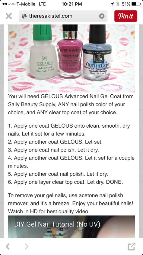 . Do It Yourself Nails, Real Nails, Sally Beauty Supply, Gel Natural, Gel Nails At Home, Gel Nails Diy, Manicure Diy, Nails Polish, Dry Nails