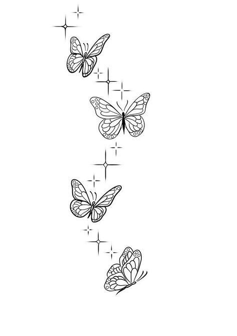 Small Similar Tattoos, Simplistic Tattoos Arm, Tattpp Designs, Butterfly Forearm Tattoo Half Sleeves, Simplistic Tattoos Butterfly, Top Of Lower Arm Tattoos For Women, Butterfly Tattoo For Daughter, Tattoo Ideas With Shading, Butterfly Tattoo No Shading