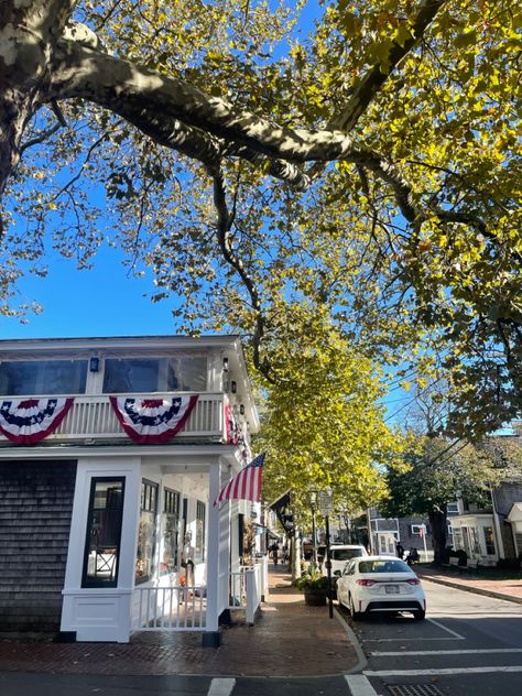 Small Town Massachusetts, Marthas Vineyard Edgartown, Coastal Small Town Aesthetic, North East Aesthetic, Martha's Vineyard Aesthetic, Marthas Vineyard Summer, Small Town Summer Aesthetic, Marthas Vineyard Aesthetic, Beach Town Aesthetic