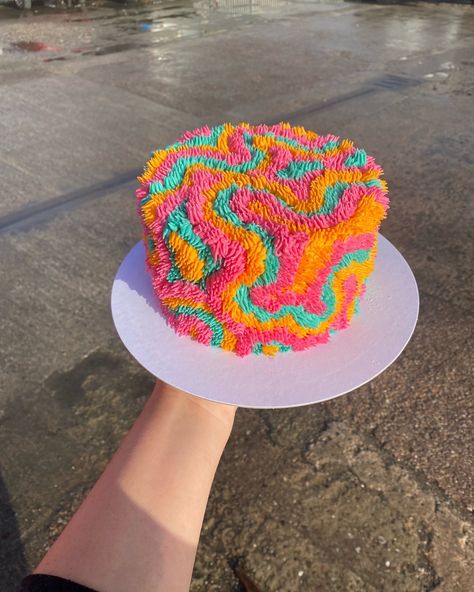 Shaggy Cake, Colorful Birthday Cake, Cool Cake Designs, Funny Birthday Cakes, Creative Birthday Cakes, The Palms, Pretty Birthday Cakes, Cute Birthday Cakes, Cool Birthday Cakes