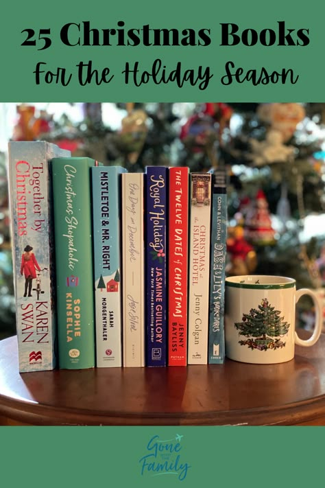 Best Christmas Fiction Books, Best Christmas Books For Women, Christmas Mystery Books, Christmas Books To Read, Christmas Books For Adults, Books About Christmas, Christmas Novels, Christmas Reads, Holiday Reading List