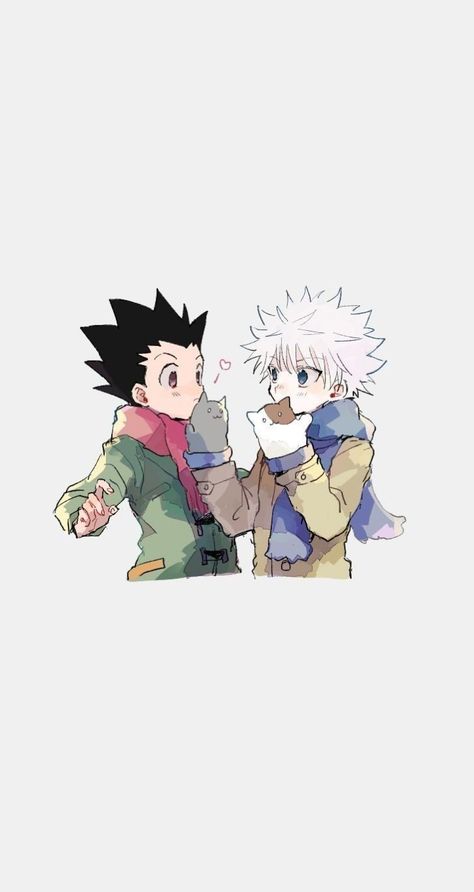 killugon / killua / gon / hxh Gon X Killua Wallpapers Iphone, Killua X Gon Wallpaper, Hanterxhanter Wallpaper, Killugon Wallpaper, Hunter X Hunter, Looney Tunes, Anime Wallpaper, Zelda Characters, Fan Art