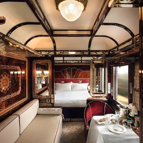 12 Of The World's Most Luxurious Sleeper Trains - The Handbook Piano Lounge, Sleeper Train, Simplon Orient Express, Khao Yai, Blue Train, Thailand Hotel, Luxury Train, Orient Express, Tromso