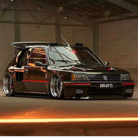 Peugeot 205 205 Gti, My First Car, Hatchbacks, Euro Cars, Hot Hatch, Tuner Cars, European Cars, Koenigsegg, First Car