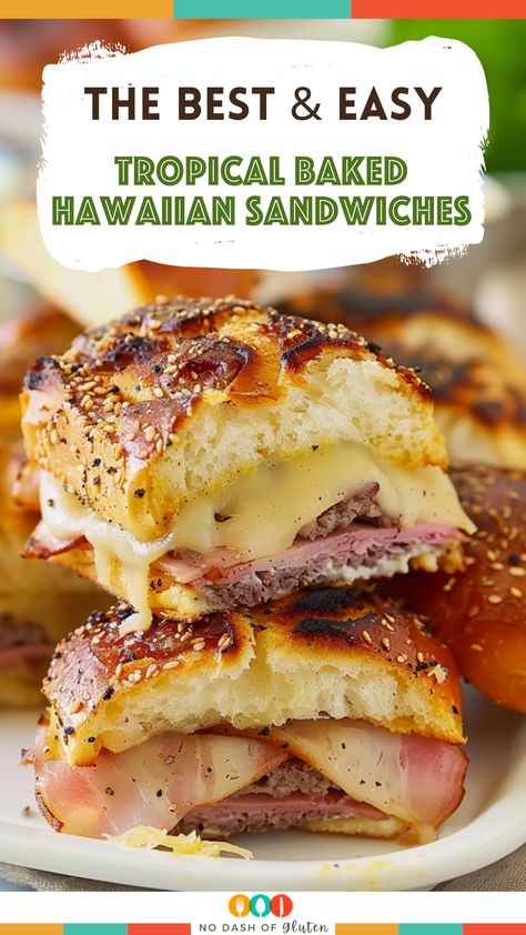 Recipes For Hawaiian Rolls, Hawaiian Burger Sliders, Honey Ham Sliders On Hawaiian Rolls, Ham Sandwiches On Hawaiian Rolls, Sandwiches Party, Oven Sandwiches Hawaiian Rolls, Deli Sliders, Baked Hawaiian Roll Sandwiches, Baked Sliders Recipes Hawaiian Rolls